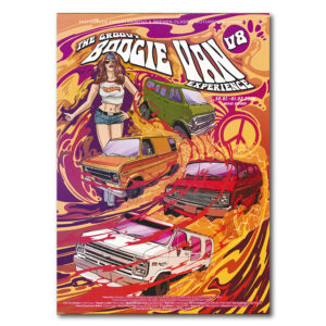 Poster V8 Boogie Van