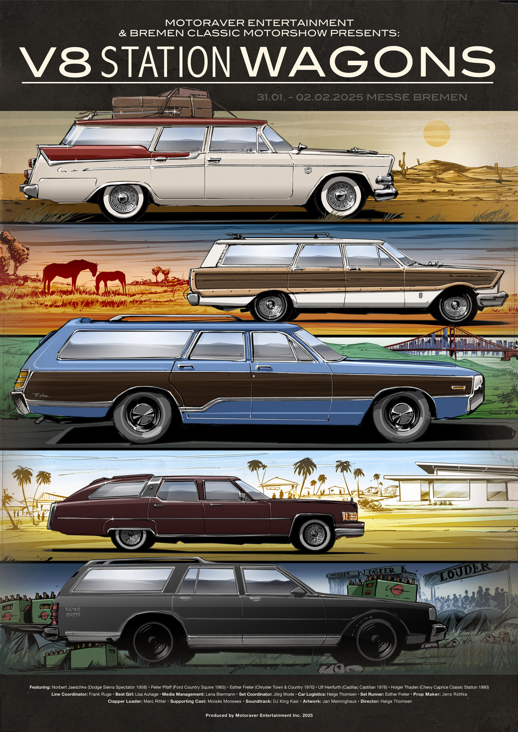 Poster V8 Station Wagon – Bild 2